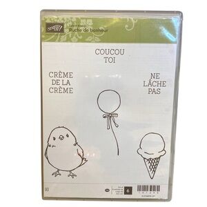 🍒 Stampin’Up! 🍒 “Ruche de bonheur” Stamp set.